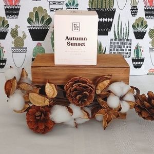 BOTANICA Autumn Sunset Limited Edition Speckled Ceramic Soy Wax Candle